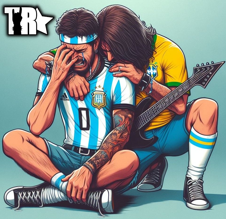 TerritorioRock's tweet image. Las redes brasileñas dicen: &quot;Los fans argentinos lloran&quot;

instagram.com/p/C6bfbWqrMqt/

#EventosMasivos #Brasil #Argentina