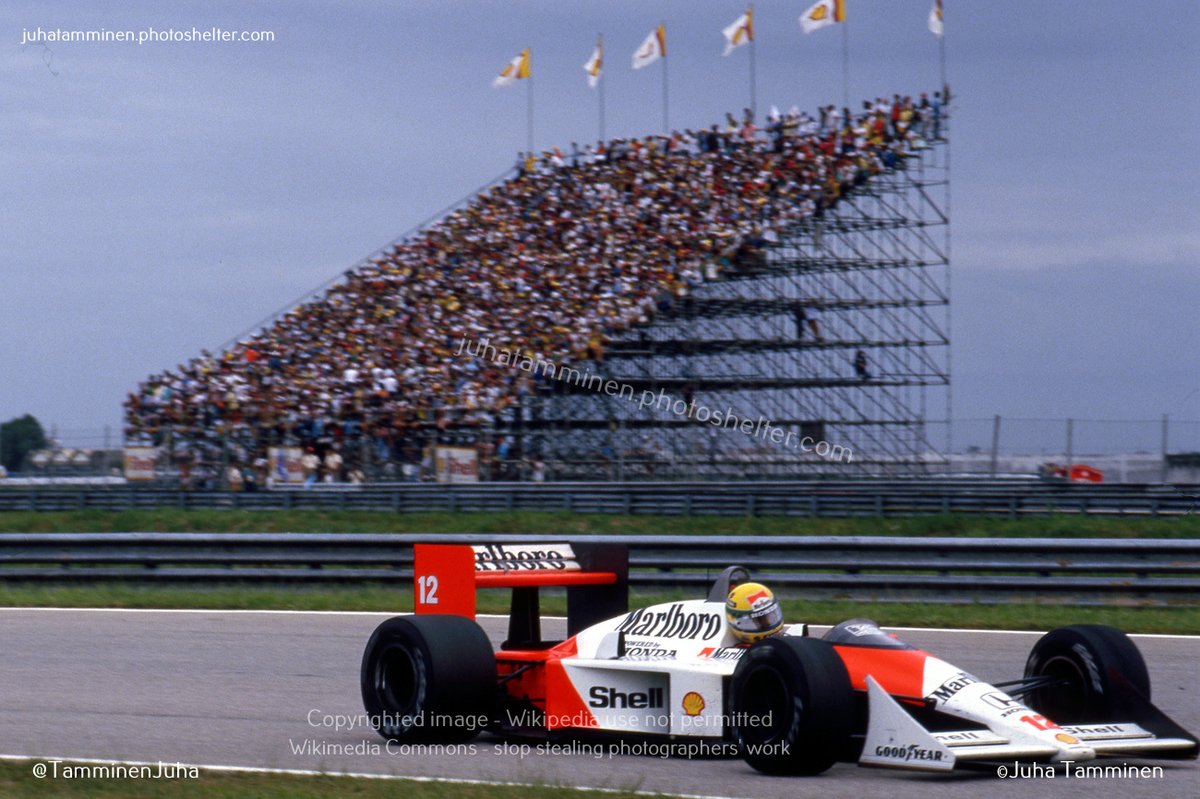 30 anos hoje sem Ayrton Senna. Eu fotografei F1 só uma vez, GP do Brasil 1988 no Autódromo de Jacarepaguá. #AyrtonSenna