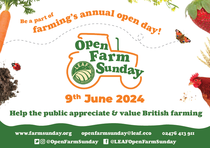 As proud sponsors of @OpenFarmSunday for over a decade, we are once again looking forward to the event this year!🙌 Let’s support our farmers and discover where and how our food is produced🚜🌾 Find out more and also how to register your farm at farmsunday.org #OFS24