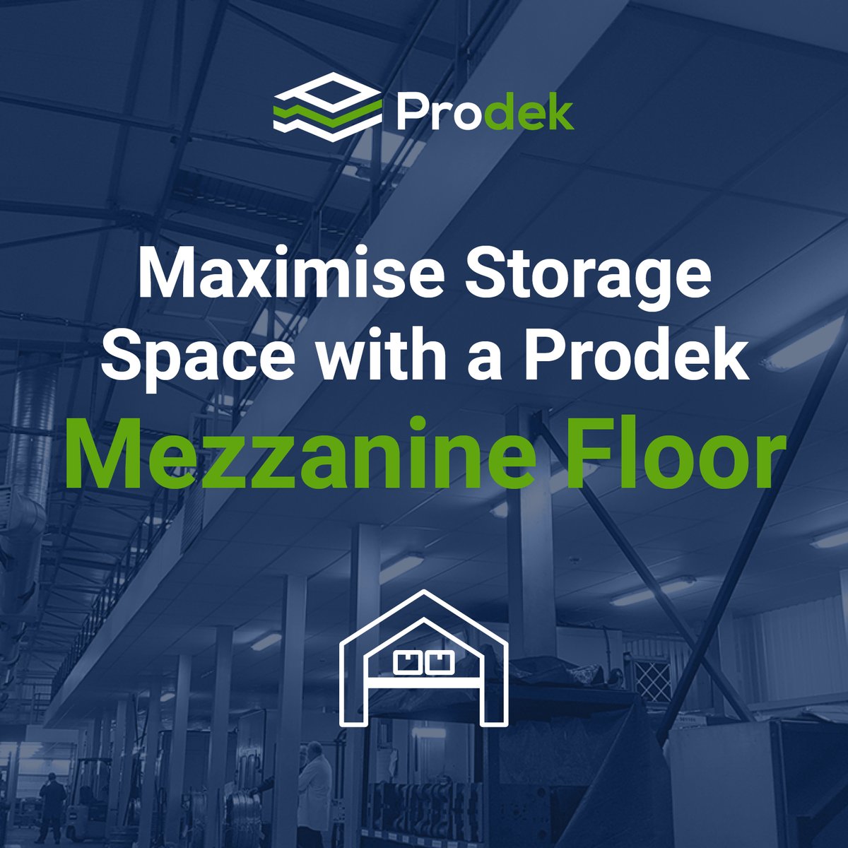 Our mezzanine floors are a low-cost solutions for space-efficiency, creating additional storage and workspaces for your business 🏗️ 

#mezzaninefloor #prodek #storagesolutions #storagesystems #sheffield #madeinsheffield