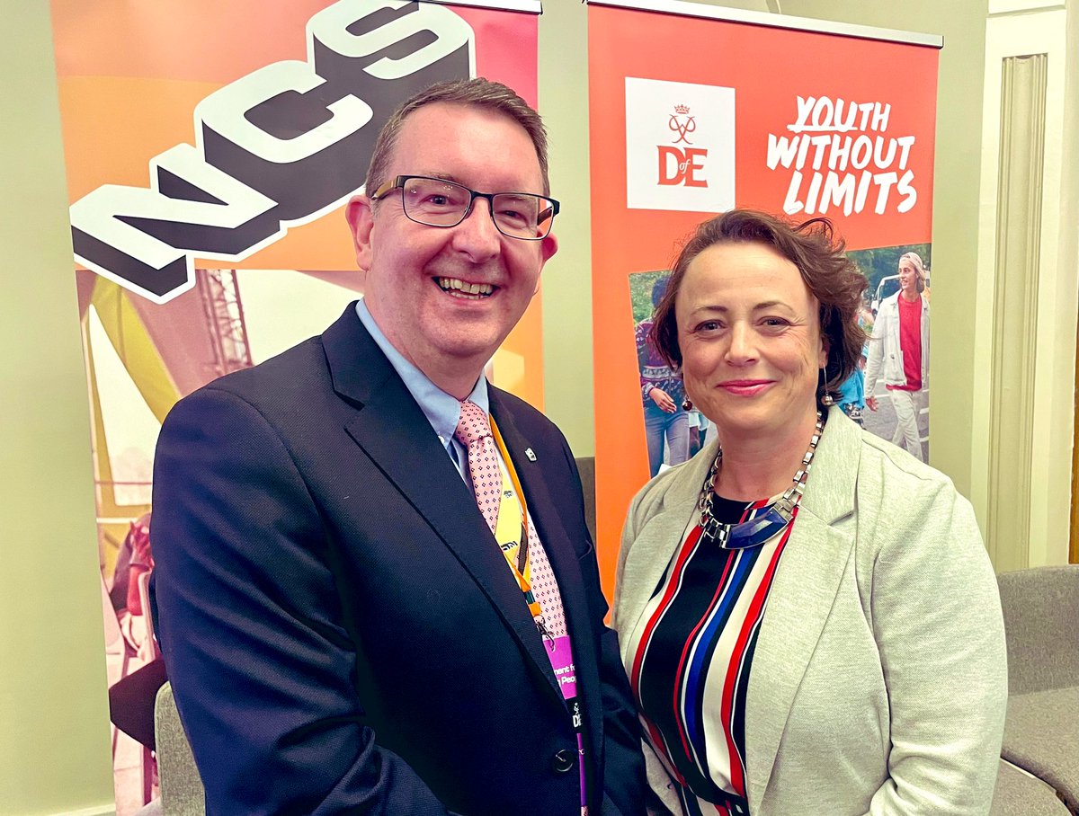 Good to meet @MarkGifford & hear about the important work @NCS & @DofE are doing to expand enrichment opportunities for children. Learning continues outside the classroom & experience-rich education opportunities contributing to high & rising standards should be available to all