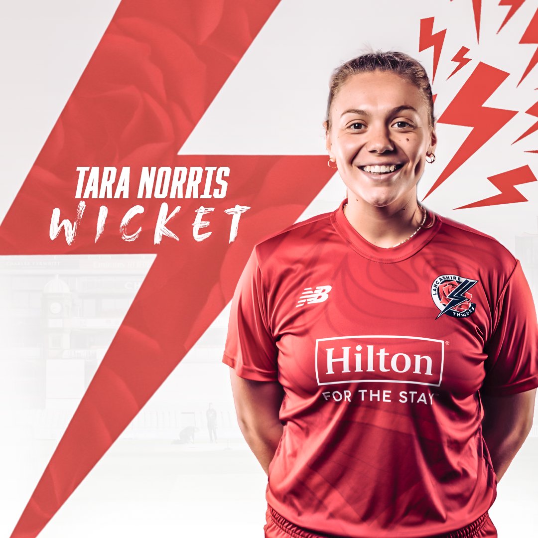 BEEPITY BEEP BEEP TIME FOR ANOTHER TARA UPDATE! 🚨

It's a third for @Tara_norris98 as she dismisses Elwiss, who is caught down the legside by Threlkeld!

122-4 (26)

💥 #BringTheThunder