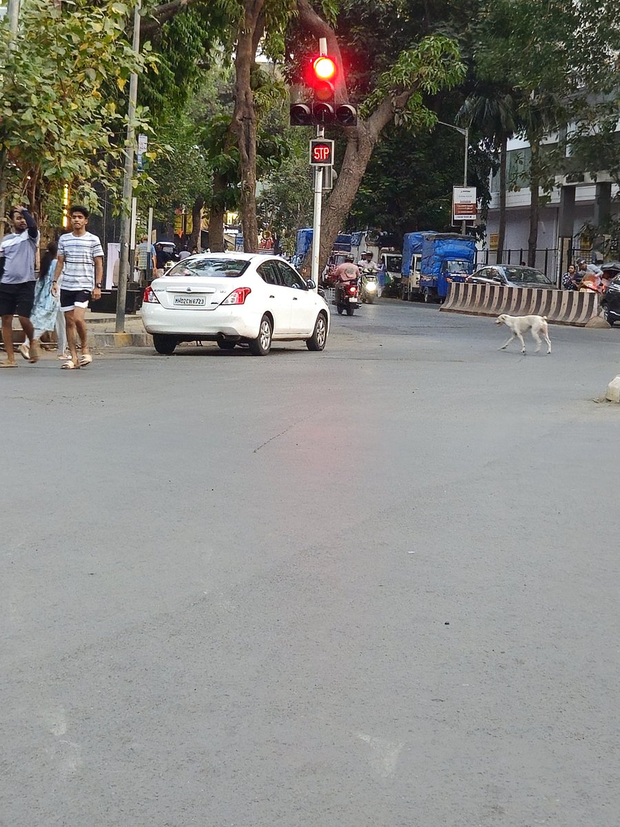 @MTPHereToHelp car parked near signal Borivali west eskar koliwada junction