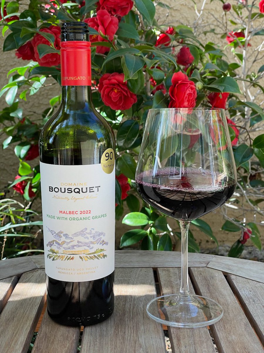EverWonderWine's tweet photo. Here's a tasty Malbec from Domaine Bousquet made from 100% Organic grapes. And, a great value too!
https://t.co/w64JW4swsy

#Wine #WineBlog #WineReview #WineWednesday #WineoftheWeek #Malbec #Organic #Argentina #WineNotes #WineLover #BehindtheCork  @DomBousquetUS @domaineBousquet https://t.co/QmcA5ebqpl