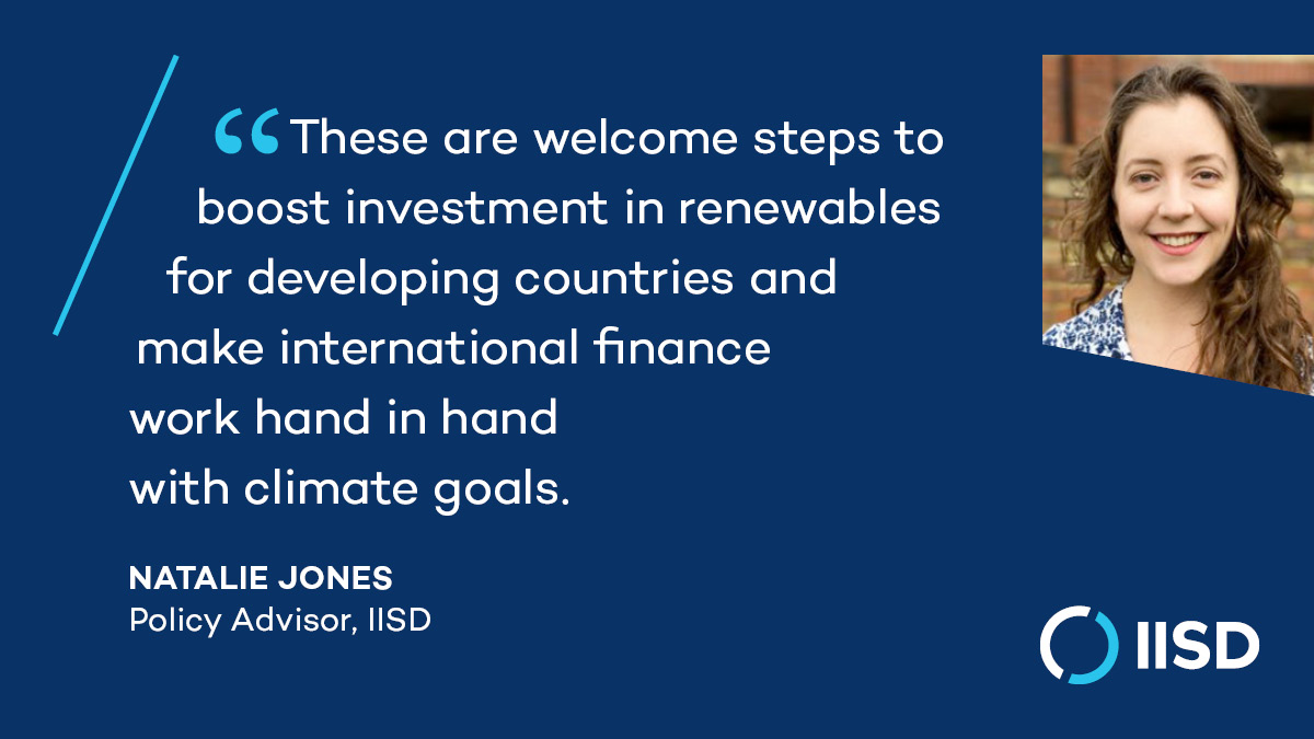Looking for some #GoodNews from yesterday's @G7 Climate, Energy & Environment Ministerial? Members agreed to: ⬆️int'l public support for #CleanEnergy transitions 🤝reach an @OECD deal to end export credits to unabated fossil fuels. 🧵1/2