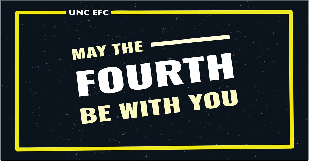 May the Fourth be with you! Here at the UNC EFC, we created resources and financial sustainability tools that will be with you and water utilities to navigate the future. Learn more here: efc.sog.unc.edu/tools/ #MayThe4th #EFC