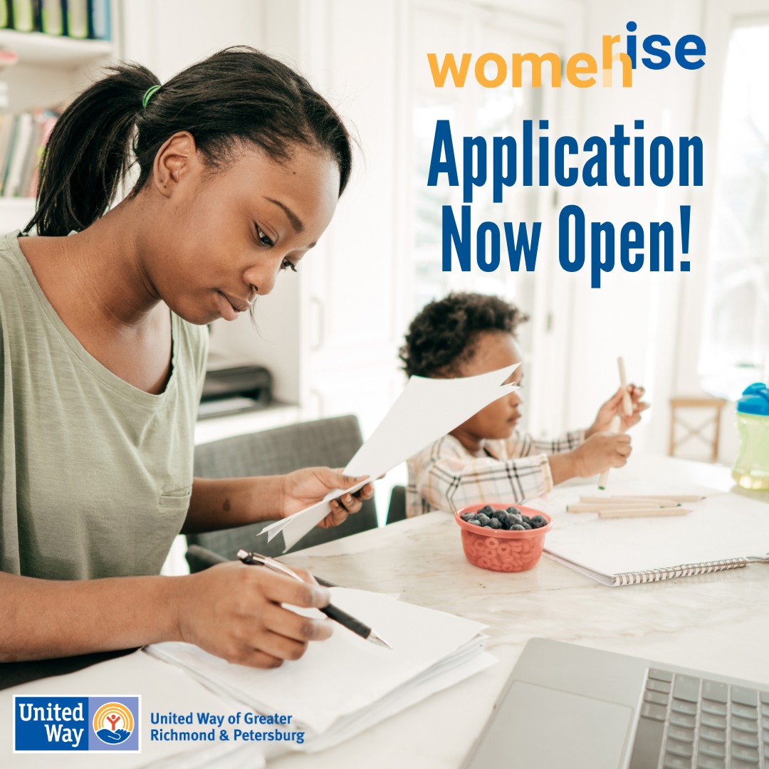 The application for WomenRise is now OPEN!
WomenRise is a United Way program that provides childcare scholarships for local single moms while they pursue a college degree or credential. Apps are due May 31. yourunitedway.org/program/womenr… 📷