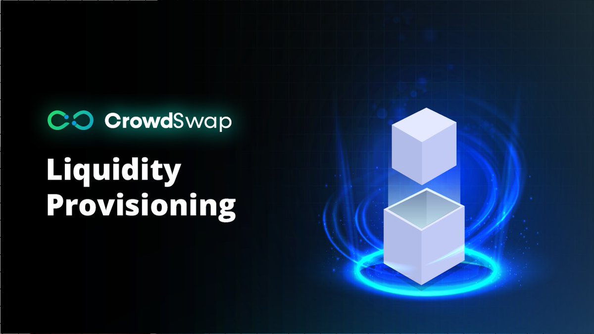 CrowdSwap will Revolutionize Liquidity Provisioning 🌐💡 Picture this: in the near future, you log into your CrowdWallet and see your assets like $ETH, $BNB, $CROWD, or others. Next to them, a message appears asking if you'd like to participate in liquidity provisioning. By