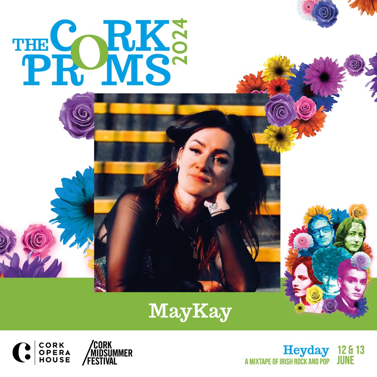 The iconic May Kay joins Jack O'Rourke, Laoise Leahy, Lucia Evans, Niall McCabe and the Cork Opera House Concert Orchestra for Heyday: A Mixtape of Irish Rock & Pop, this June 12 - 13. The shows are part of The Cork Proms 2024, with tickets on sale here: tinyurl.com/2yhwt4f5