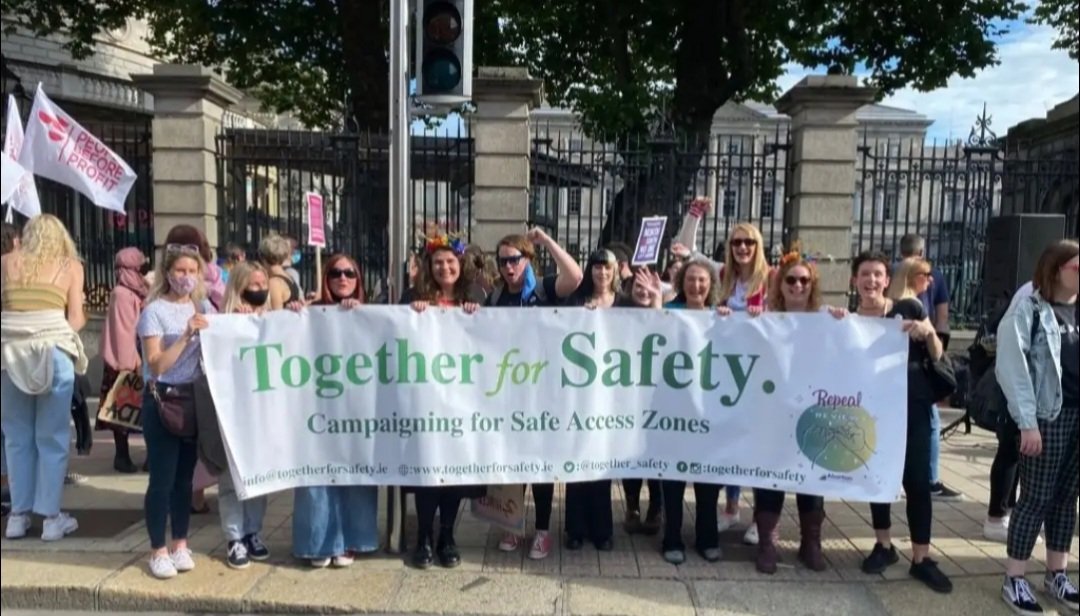 Safe Access to Termination of Pregnancy Services Bill 2023 (Safe Access Zones) has just passed through the Seanad and will now be signed into Irish law. I am so proud. Thank you to everyone who supported @together_safety throughout the last four years. @KarSugrue WE DID IT!!! 💜