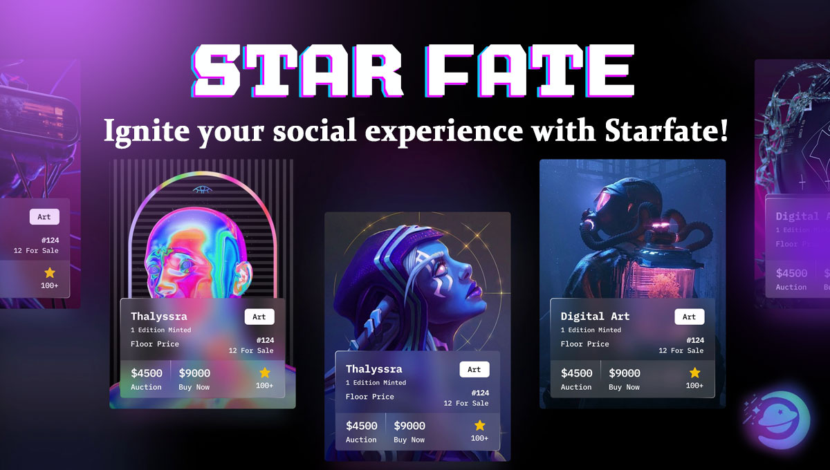 Embark on a journey through the cosmos of social connectivity with Starfate! 🌟 Connect, share, and explore new horizons in the digital universe. Let's make every interaction a stellar experience! #Starfate #SocialNetworking #Connectivity