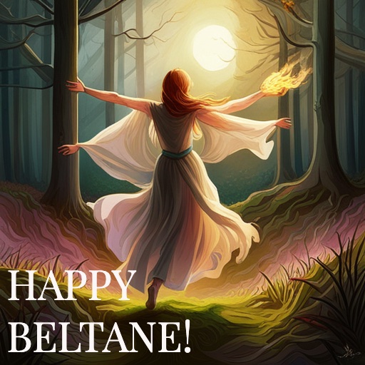 HAPPY BELTANE! 

🌸 Beltane, celebrated on May 1st, is a Gaelic festival marking the start of summer. It's a time of joy, fertility, and the awakening of nature. 🌞🌿 #Beltane #SummerFestival