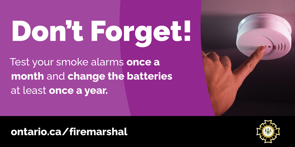 It’s the first of the month! Start May off right! Take a moment to test your smoke alarms. Check the batteries and replace them with new ones if needed. Small acts can go a long way to ensure the #FireSafety of you and your loved ones! 🔥💪🏼