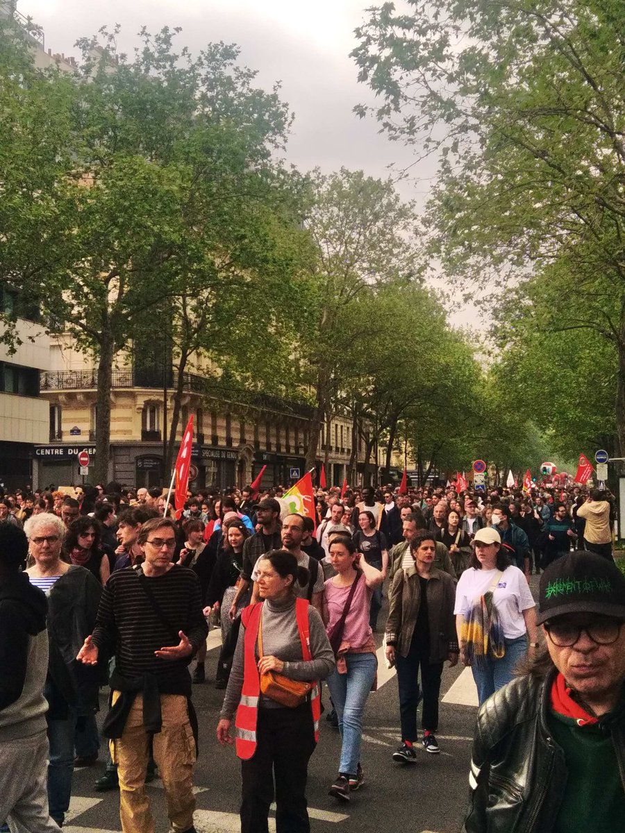 #1erMai2024 Beaucoup de monde et beaucoup de jeunes cette année!