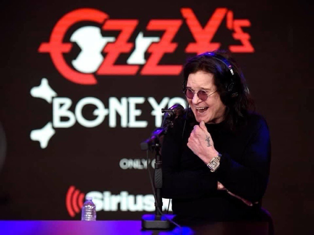 An all new episode of OZZY SPEAKS premiered yesterday on @OzzysBoneyard @BillyMorrison and I discuss getting stem cell treatment, thoughts on awards shows, love for Rob Halford and important rock albums missing low-end bass. Listen anytime on the @SiriusXM app