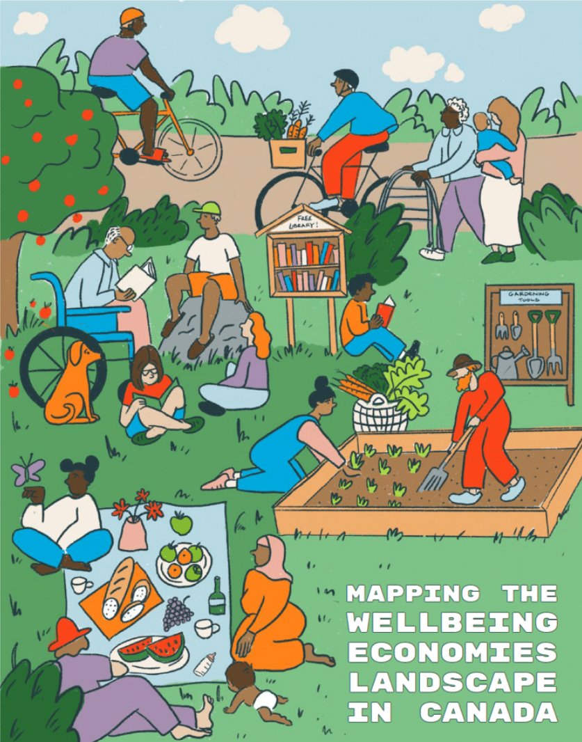 Wellbeing economies are centered around five common values: nature, dignity, fairness, participation and purpose. Explore the individuals, groups and organizations taking this economic approach across Canada: ow.ly/ZULx50Rlxbv #WellbeingEconomies
