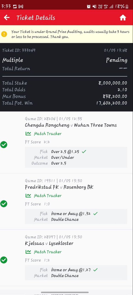 33 million boom  💥🤯🤯💥✅✅✅✅✅✅✅✅🥂✅💯💯💯🤯🤯💥❤️‍🔥❤️‍🔥😭🤑🤑🤑🤑🤑🤑💰💰💰💰🌄🌄
Live bet

Let's share 3 million
Drop aza

Retweet and like turn on your notification 🎯