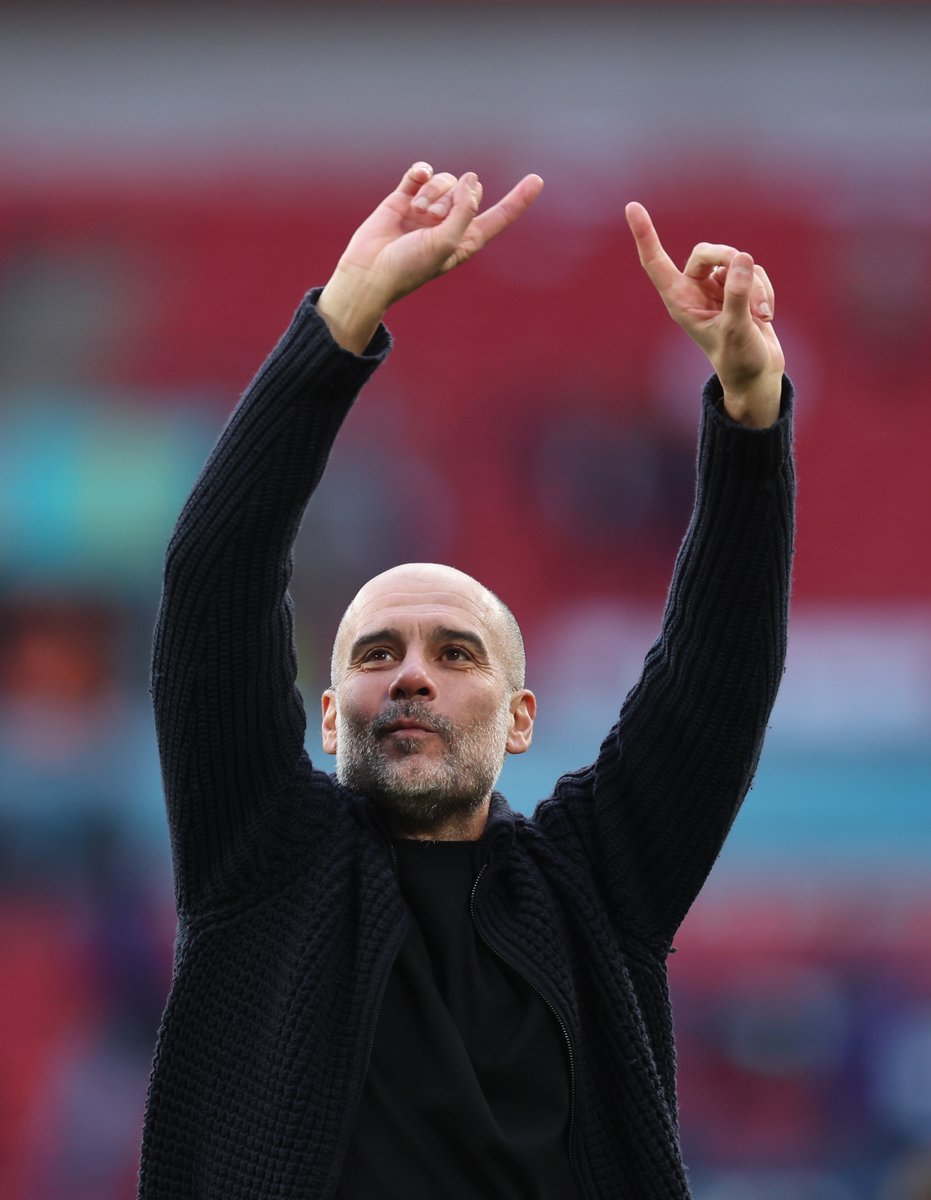 Man City's last 19 Premier League games: ✅🤝✅✅✅✅✅✅🤝✅✅✅🤝🤝✅✅✅✅✅ If they avoid defeat today, it'll be the fifth time they've gone 20+ times undefeated in the Premier League (Fourth time under Pep)