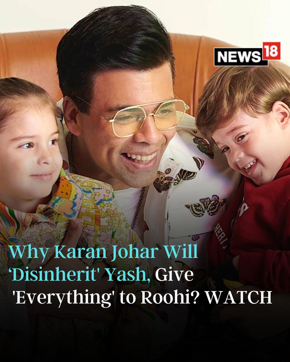 Karan shared a video featuring his kids Yash and Roohi. He asked them what they will give him on his birthday? And their answers left him speechless #KaranJohar #Roohi #Yash #Parenthood #Bollywood #Movies #viralpost #trending news18.com/movies/why-kar…