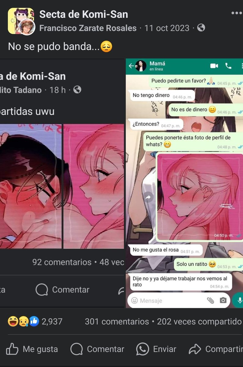 @OtakuCursed Sucesos ocurridos en el grupo de la Komi...xd