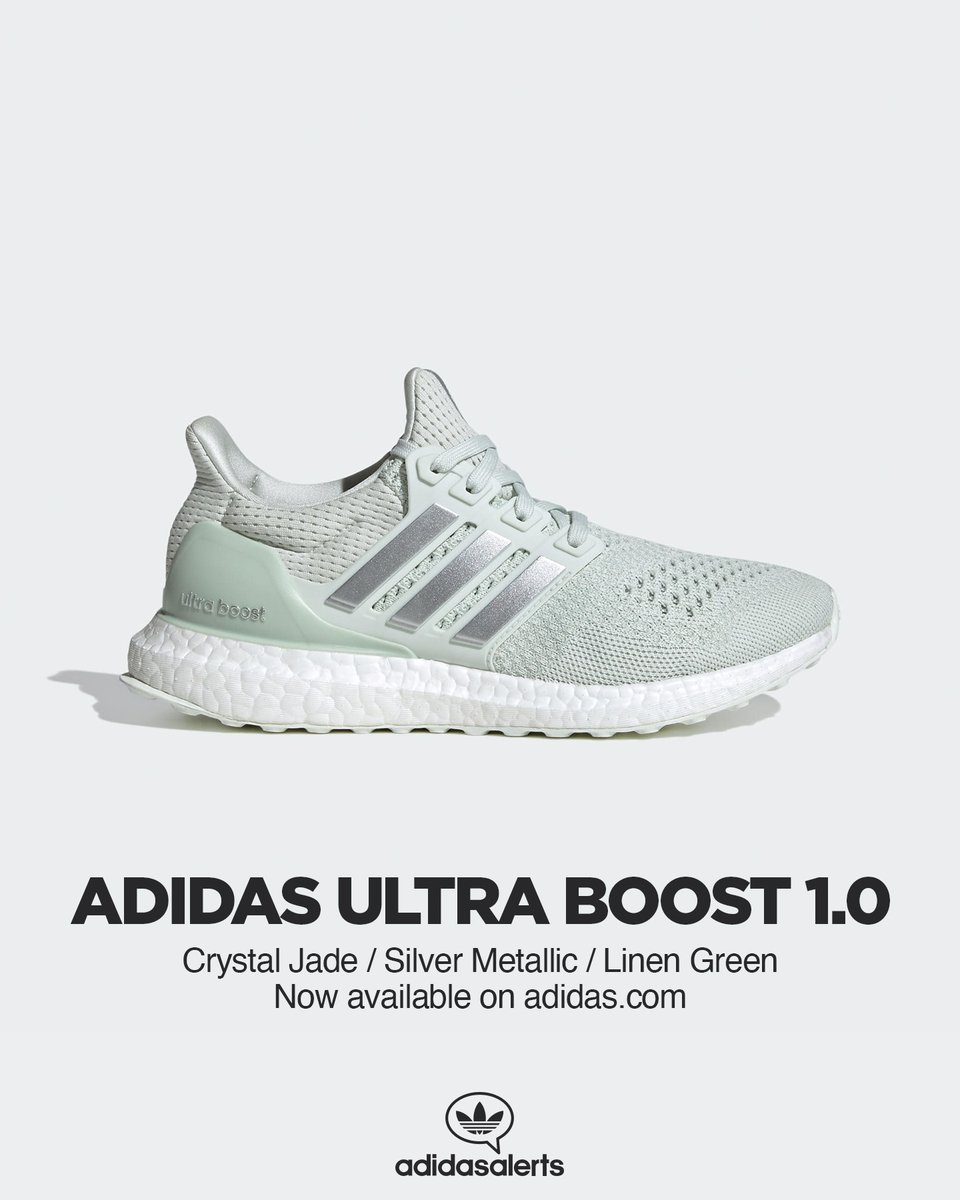 Now available on adidas US.
adidas Ultra Boost 1.0 Crystal Jade.
Retail $190. Now $133 shipped.
📏 Women's 10 = Men's 9
🔗 bit.ly/3y7RrNe  ad