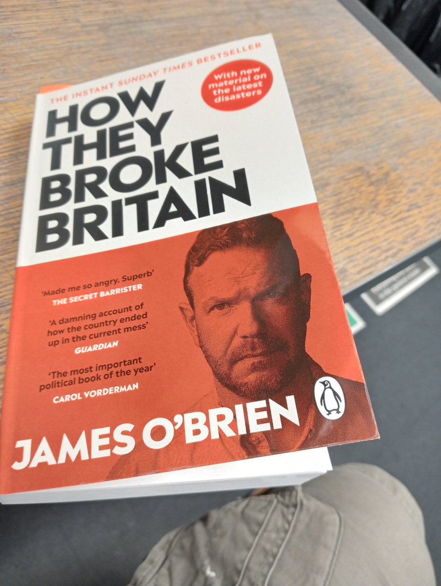 #HowTheyBrokeBritain just started reading this, 6 pages in and one sentence already nails the Tory party completely. 'Simple truth has become negotiable and proven liars have flourished as never before'