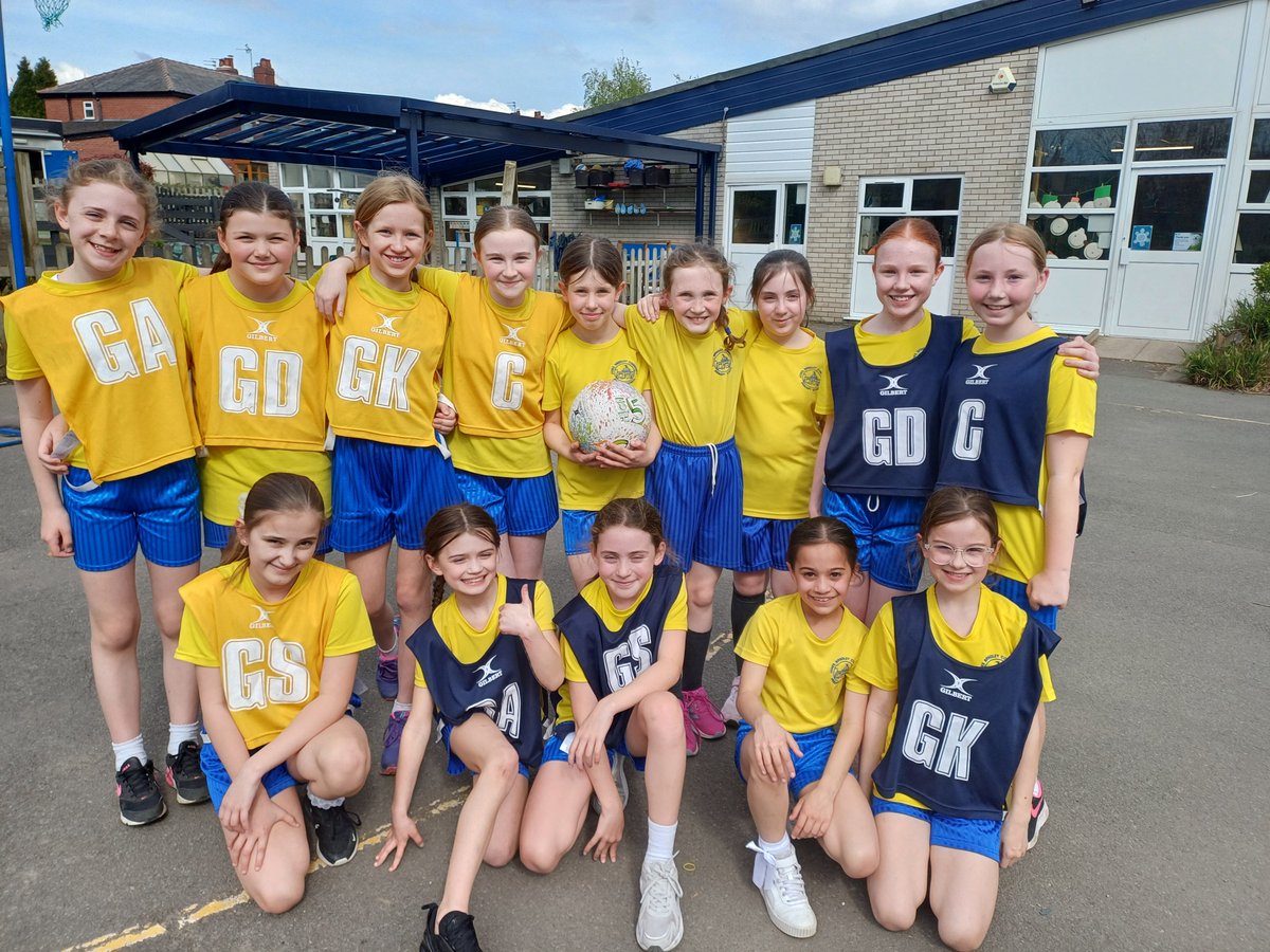 Our netball team are in action tonight playing two matches against Wardley #teamjb #gogirls