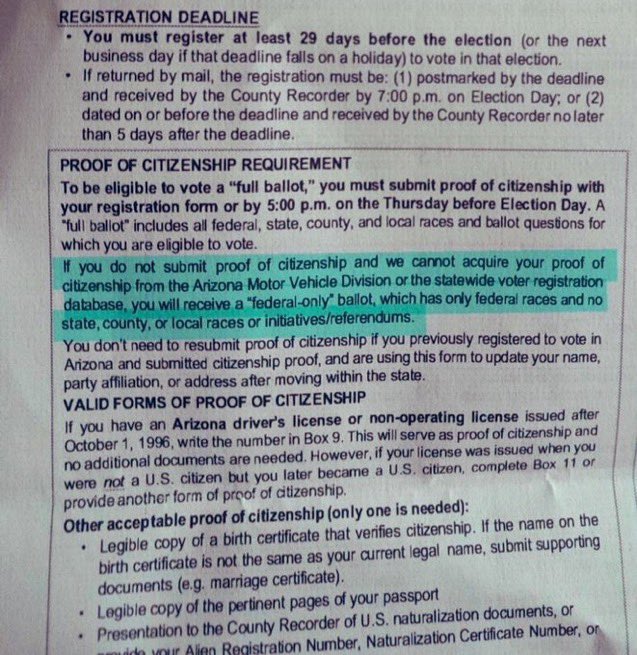 🚨 Elections: South Carolina and Arizona Rep Adam Morgan Confirms The SC State Government and Medicaid Office is Providing Illegal Aliens with Voter Registration Forms 🔴 SOUTH CAROLINA • an illegal alien sent his office a voter registration form that was included in a…