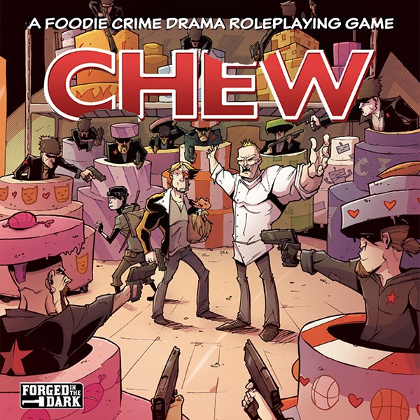 CHEW: The Roleplaying Game by @IG_Pete is available now! Get it here: tinyurl.com/yc8rtnv3 The award-winning @ImageComics series and New York Times Best Seller, CHEW, is cooking for a game table near you! #TTRPGs