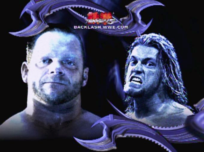 5/1/2005

Edge defeated Chris Benoit in a Last Man Standing Match at Backlash from the Verizon Wireless Arena in Manchester, New Hampshire. 

#WWE #Backlash #Edge #AdamCopeland #TheRatedRSuperstar #UltimateOpportunist #ChrisBenoit #TheRabidWolverine #LastManStandingMatch