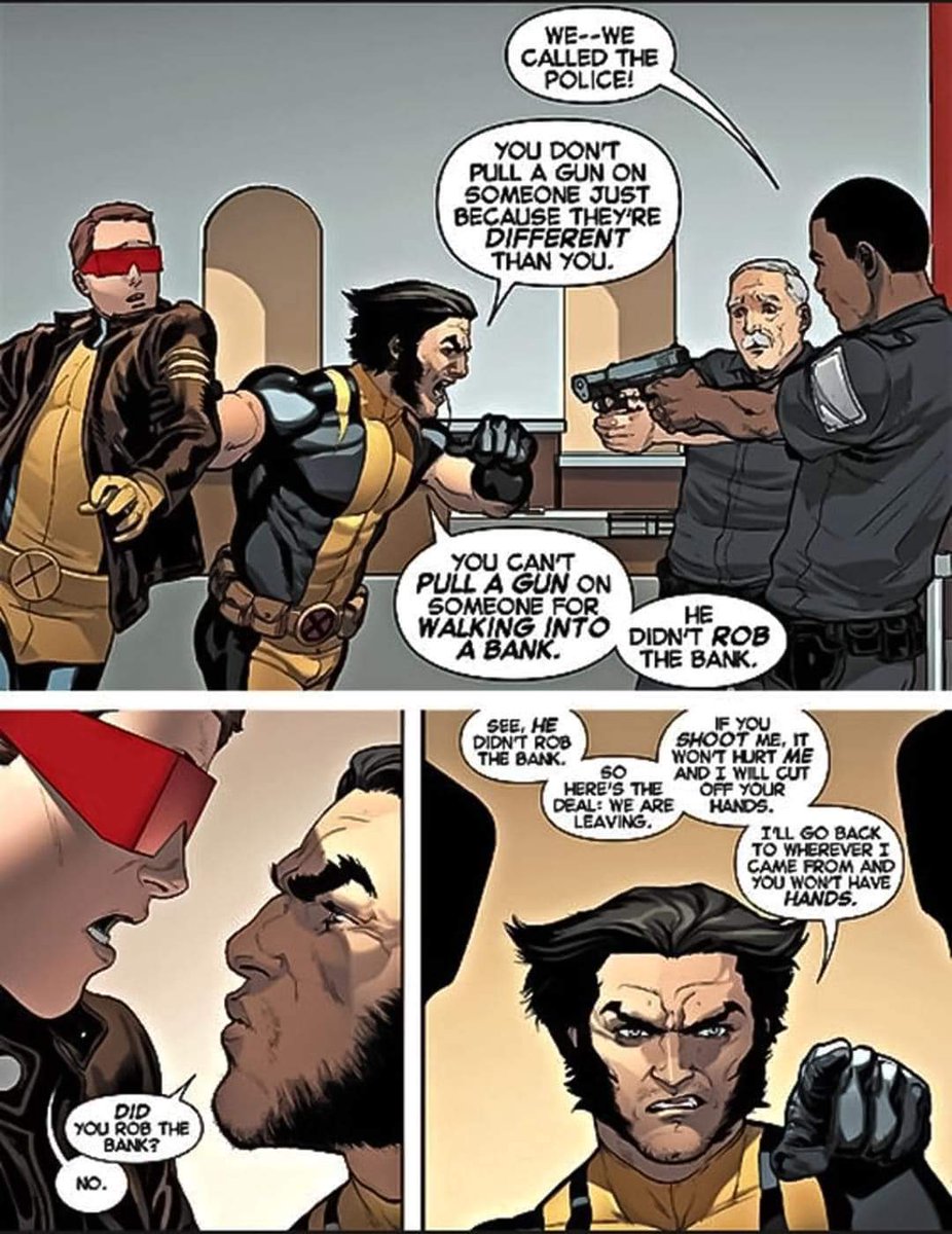 X-Men is about discrimination
