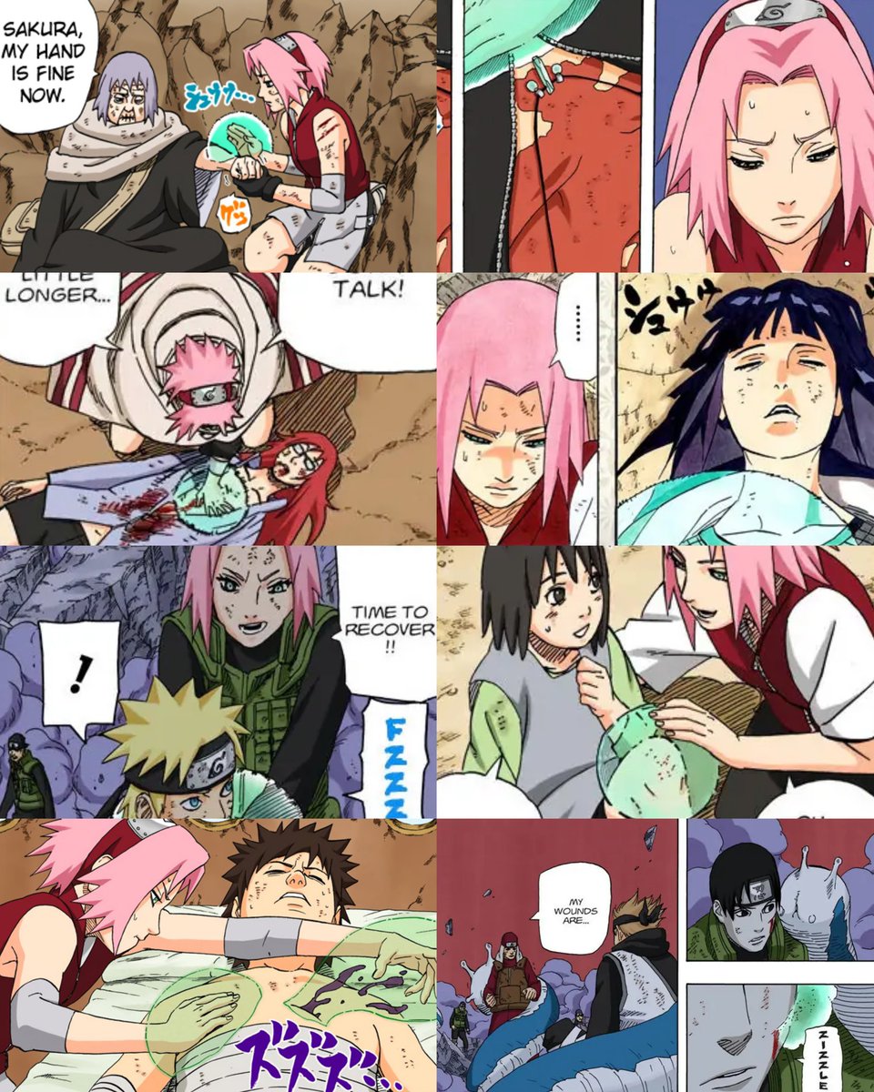 TO COMMEMORATE THE PREDECESSOR OF THE JAPANESE RED CROSS SOCIETY, ON APRIL 24TH THEY HELD A POLLS WHO'S THE BEST HEALERS ANIME CHARACTERS AND "HARUNO SAKURA RANKED 6TH"  ‼️‼️