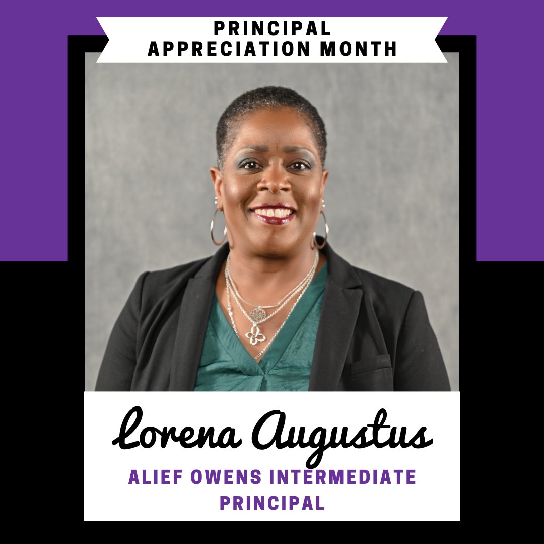 Behind every successful school, there's a dedicated principal. Today, we honor ours! @OwensInt @AliefISD #PrincipalAppreciation