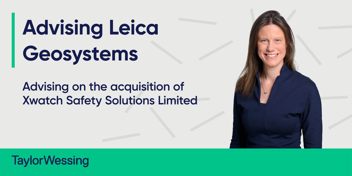A team of M&A experts, led by Emma Danks, advised Swiss industrial technology company Leica Geosystems on its acquisition of Xwatch Safety Solutions: bit.ly/3y0FKYM #CorporateLaw #MergersandAcquisitions
