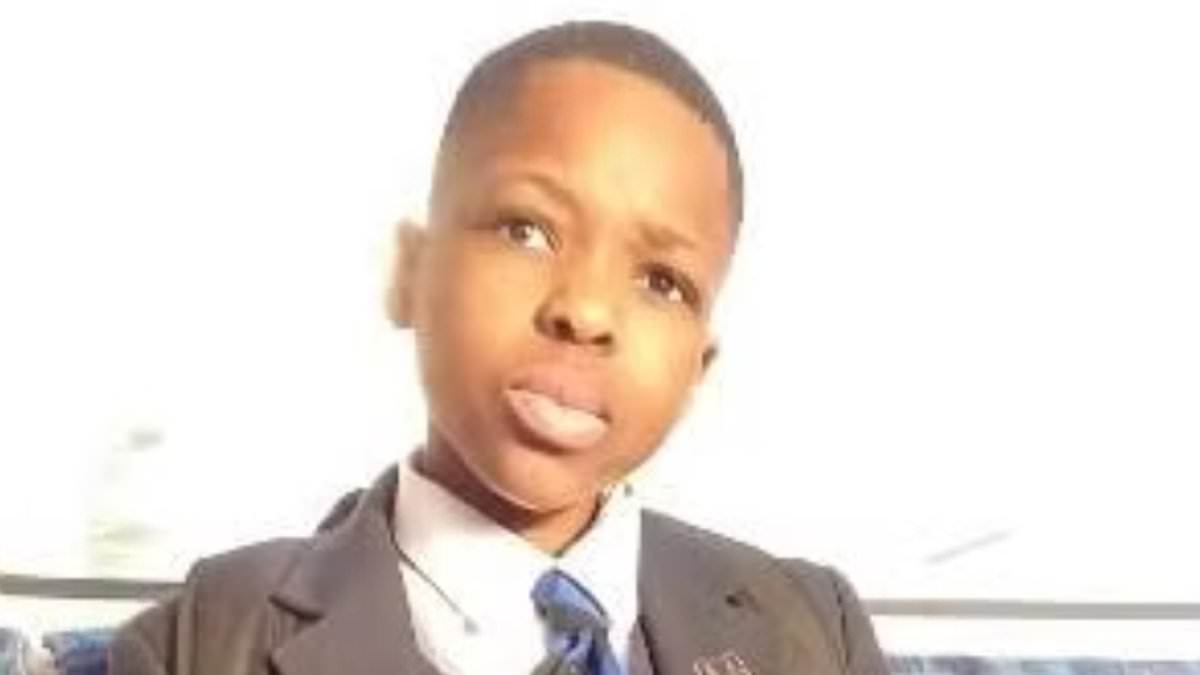 Pictured: Schoolboy Daniel Anjorin, 14, killed in Hainault sword attack - as friend pays tribute to football-loving Arsenal supporter who made people 'smile when he walked into the room' trib.al/AVjElCT