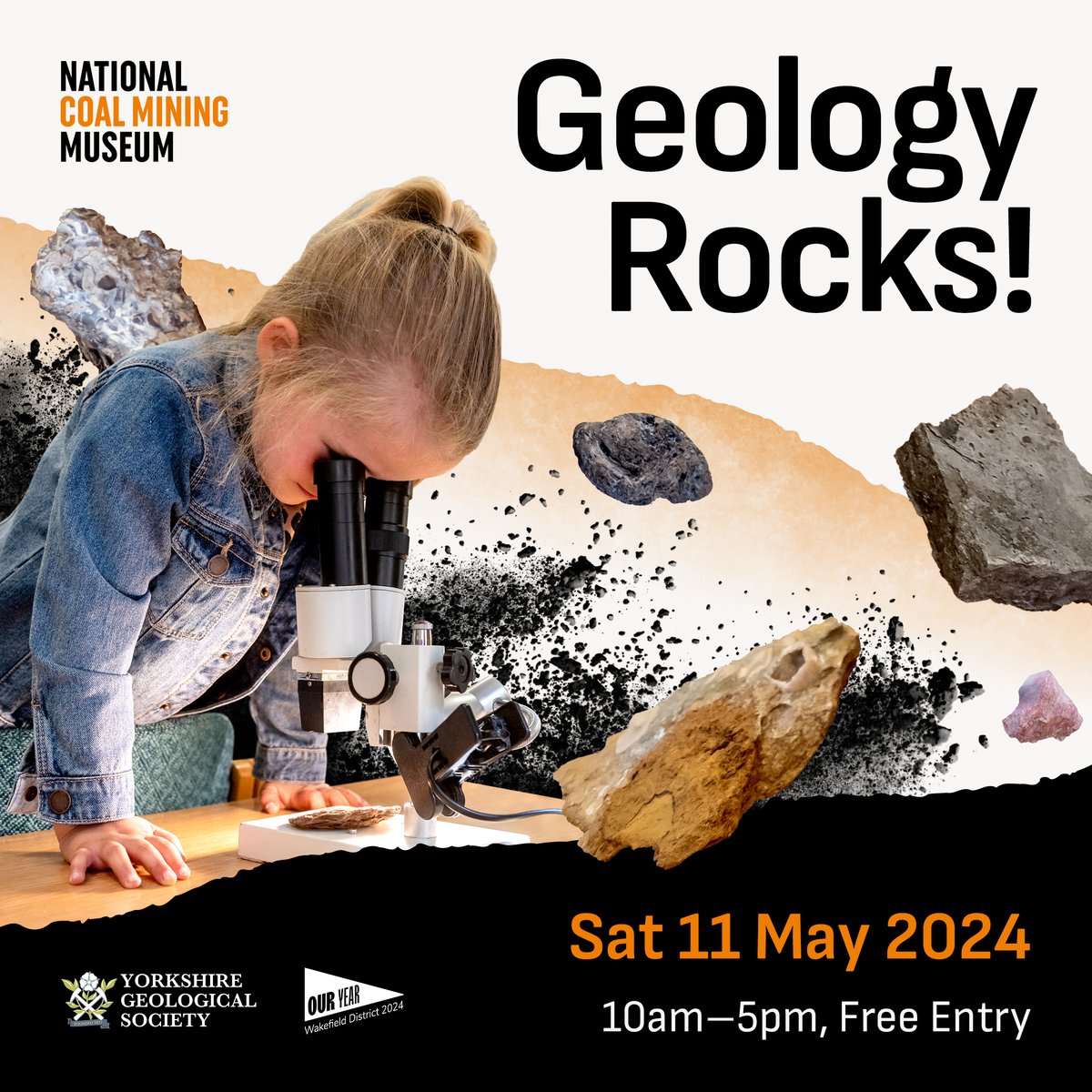 Just over a week to go until Geology Rocks! ✨ Join on Sat 11 May to dig up and handle amazing rocks and fossils, enjoy special shows and tours, and explore the world beneath your feet. To see what's on 👉 ncm.org.uk/whats-on/geolo…