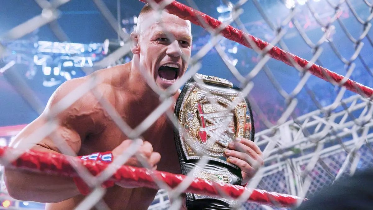 5/1/2011

John Cena defeated The Miz and John Morrison in a Steel Cage Match to win back the WWE Championship at Extreme Rules from the St. Pete Times Forum in Tampa, Florida.

#WWE #ExtremeRules #JohnCena #TheMiz #JohnMorrison #SteelCageMatch #WWEChampionship
