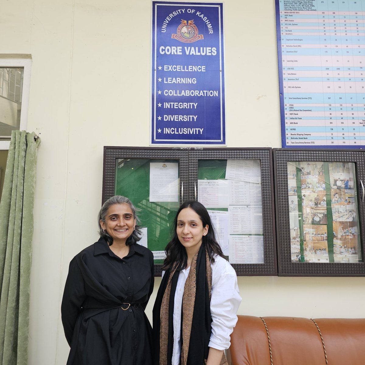 Day 2 of presenting our collaboration proposal to University of Kashmir's Centre for Career Planning and Counselling! Our core values align perfectly, and we're optimistic about the positive outcomes ahead. #Collaboration #IDIA