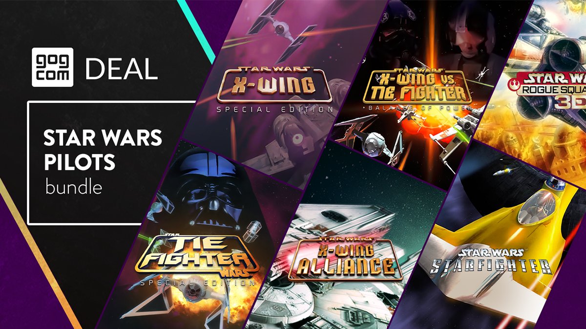 what’s better than one Star Wars bundle? four Star Wars bundles: bit.ly/May4thGOG