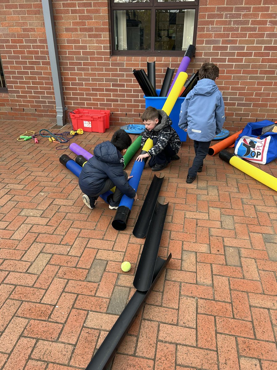 Our P1’s & P2’s are loving all their new playground toys. Thanks to our fabulous PTA for funding these.