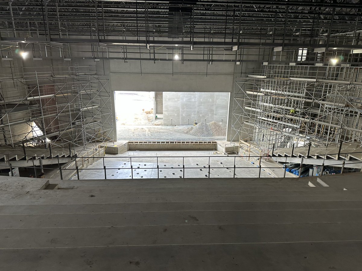 The new auditorium is going to be amazing!