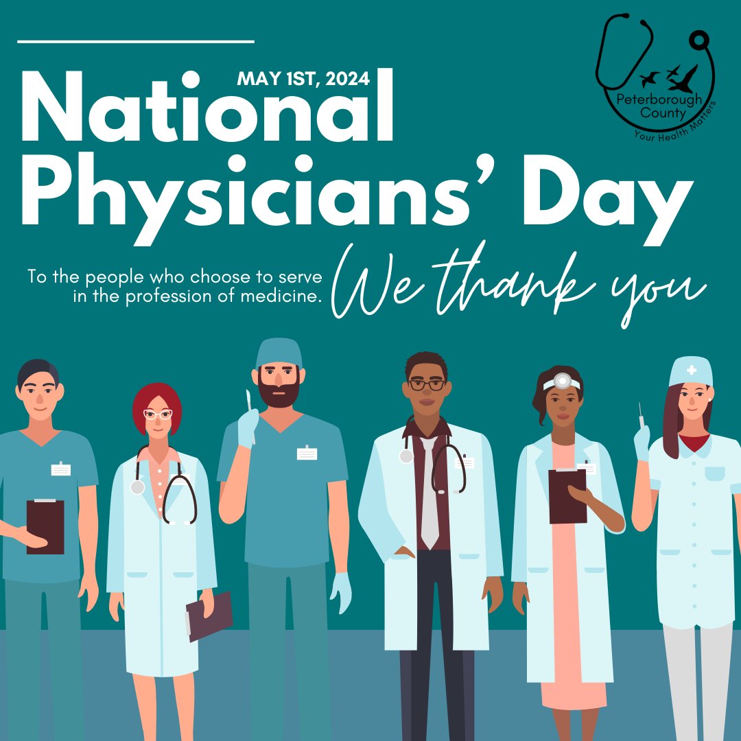 Happy National Physicians Day! We honor the dedication, compassion, and expertise of those who devote their lives to healing and caring for others. Let's take a moment to express our gratitude to all the healthcare professionals who work tirelessly to keep us healthy and safe.