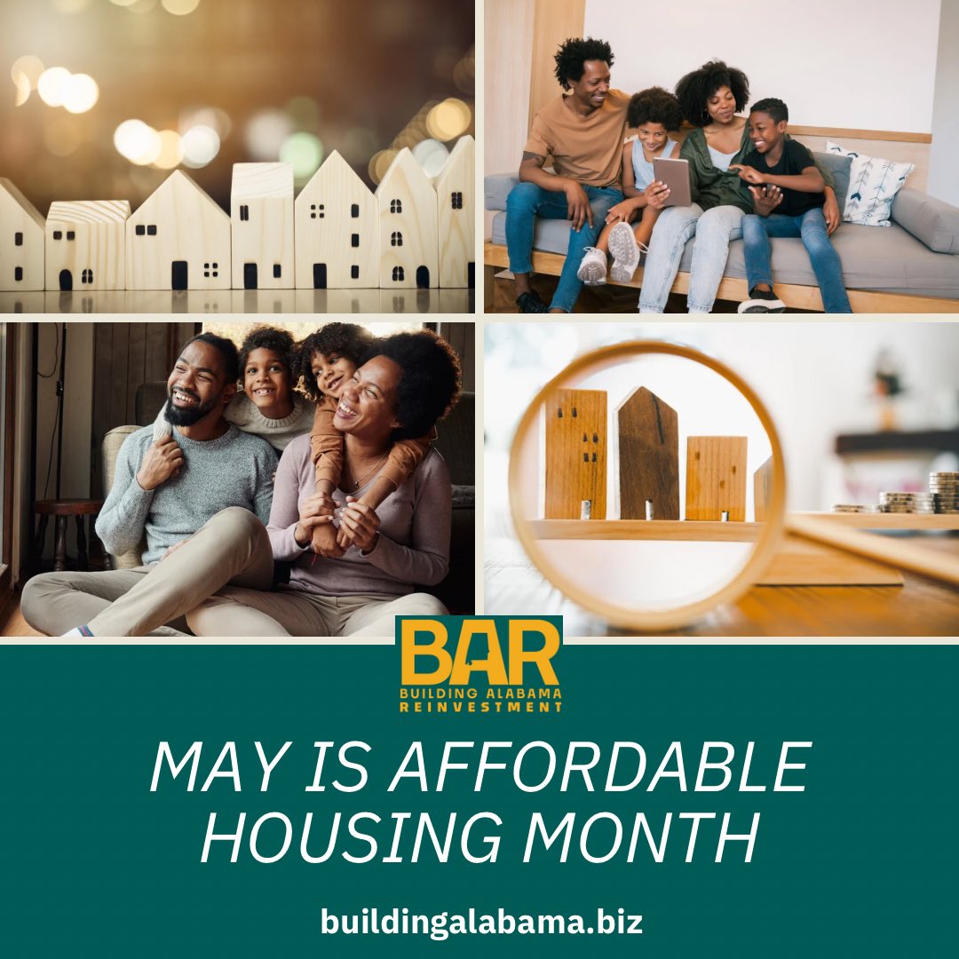 This Affordable Housing Month, we celebrate the strides our member organizations have made in making Alabama a place where everyone can find affordable housing. BAR is committed to transforming communities into bastions of opportunity and sustainability. 

#AffordableHousingMonth