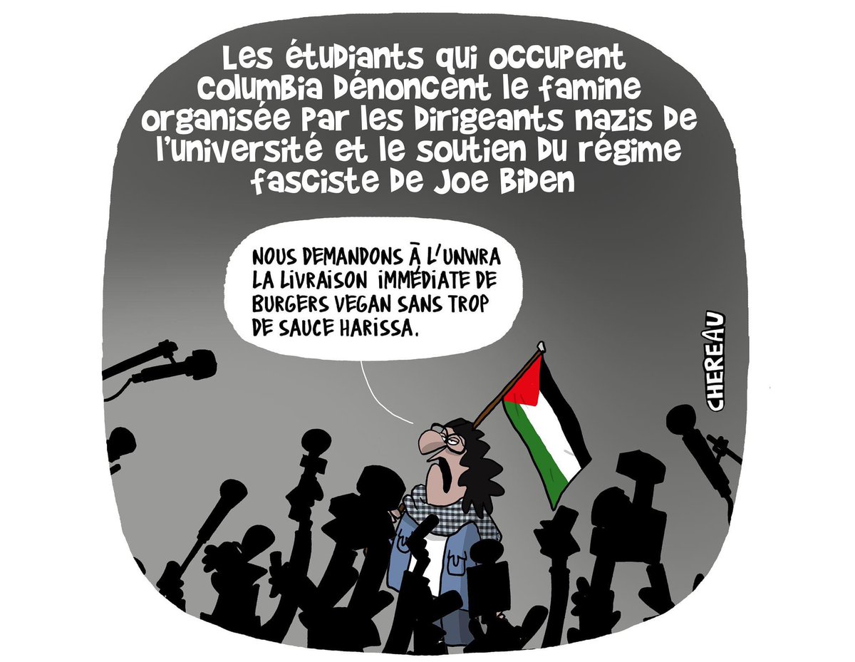 J'invite tous le 'humanistes' à saisir le conseil de sécurité de l'ONU afin de faire cesser immédiatement cette infâmie !
#ONU #Gaza #Columbia #UCLA #HamasIsISIS #etudiants #LFI