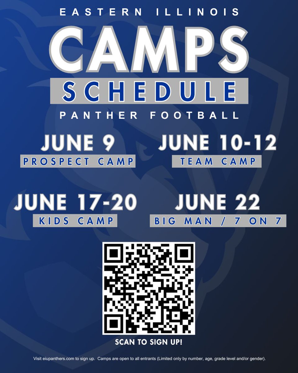 Have you signed up for camp yet?! Don't miss any of these opportunities this Summer! ⤵️🔥 🔗tinyurl.com/rft8pft9 #WeNotMe | #BleedBlue