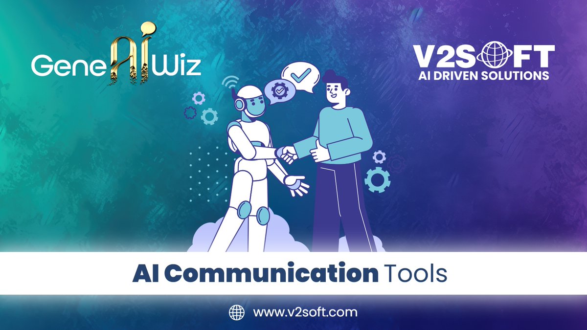 With V2Soft, you can automate responses, personalize interactions, and even anticipate customer needs. No more dropping the ball or leaving customers hanging. For more information, click on the link: geneaiwiz.ai / bit.ly/3J2c7IP or mail us at info@v2soft.com.