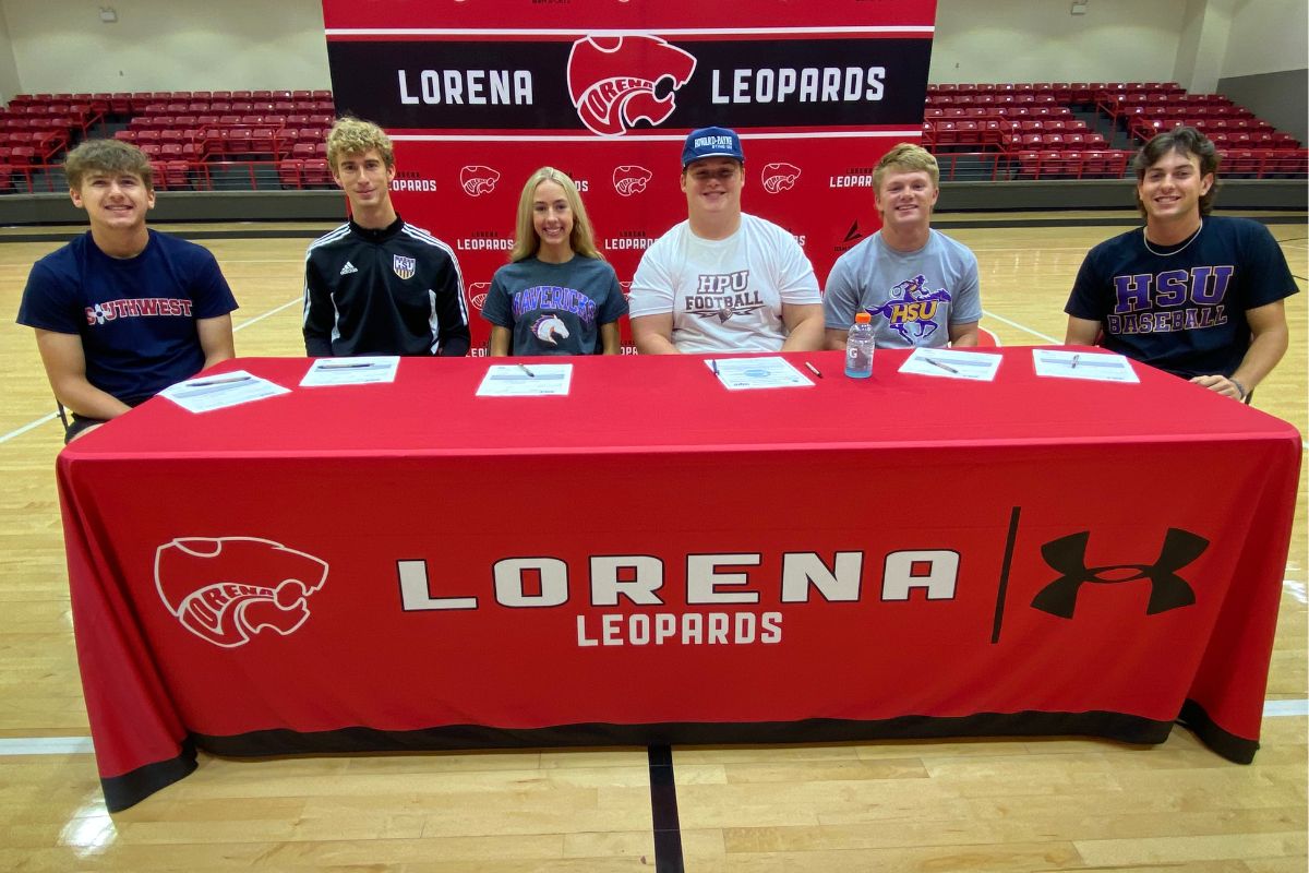 Congratulations to Landry Wagoner, Clifton George, Tyler Wachtendorf, James Webb, Jackson Generals, and Tanner Liming on signing National Letters of Intent. We are proud of you! More Information - bit.ly/4a0xntt #TheLeopardWay