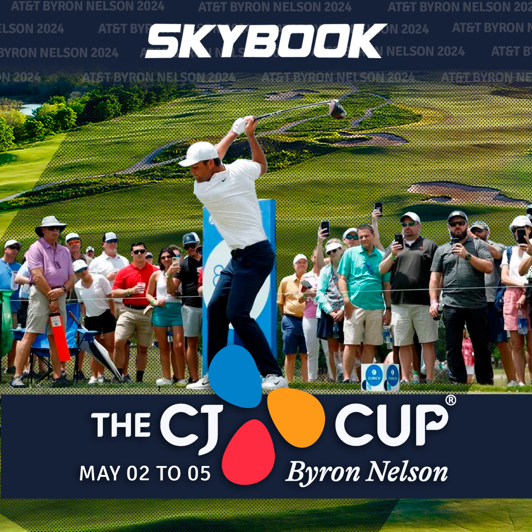 The #PGA #TheCJCupByronNelson ⛳️

The #PGATour heads to  #TPCCraig Ranch  in Mckinney TX for the 2024 #CJCup #ByronNelson, starting Thu 5/2 to Sun 5/5. What's your #GolfPicks? Get your #PGAGolf bets ready!💥

Join #Skybook for the best #Golf odds, head-to-head matchups & bonuses!