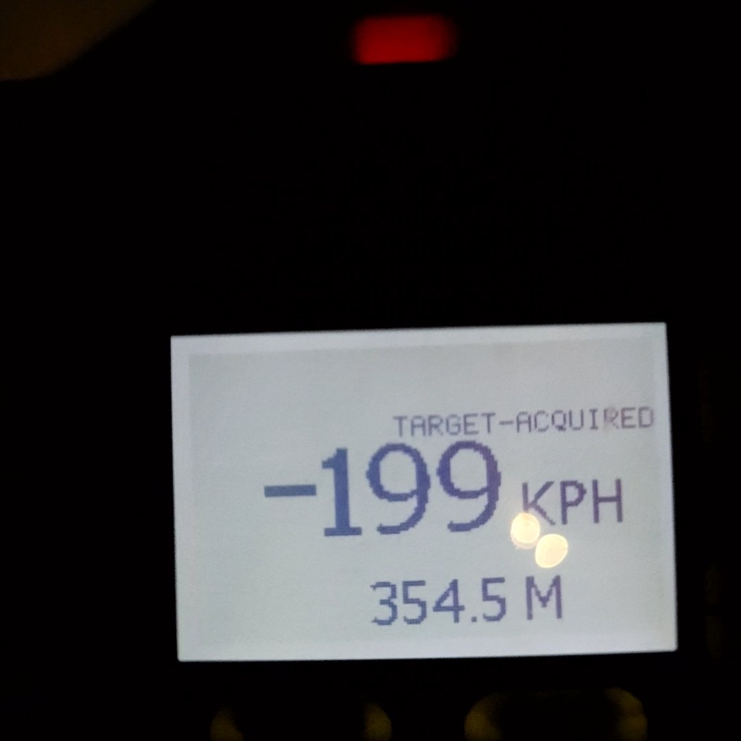 Another #StuntRacing charge given out by the #OttawaOPP after this driver was stopped on #Hwy417 in @ottawacity last night. Speeds like this are extremely dangerous and can also result in the driver facing Criminal Code charges. #SlowDown #DriveSafe ^mf