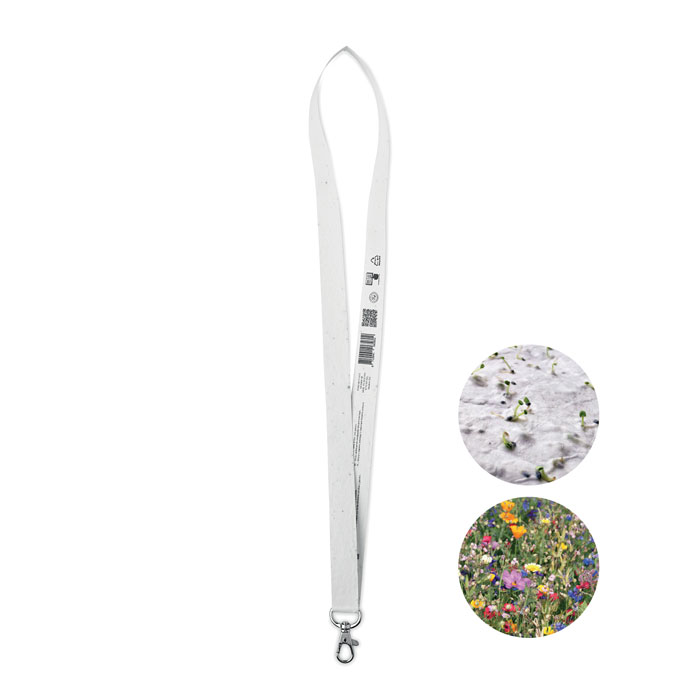 now stocking seeded lanyards
Wildflower seeds recycled paper 
20mm wide - Including metal hook
Can be printed.
Contact me for more info and pricing! #lanyards #events #marketing #seed #seeded #environmentallyfriendly